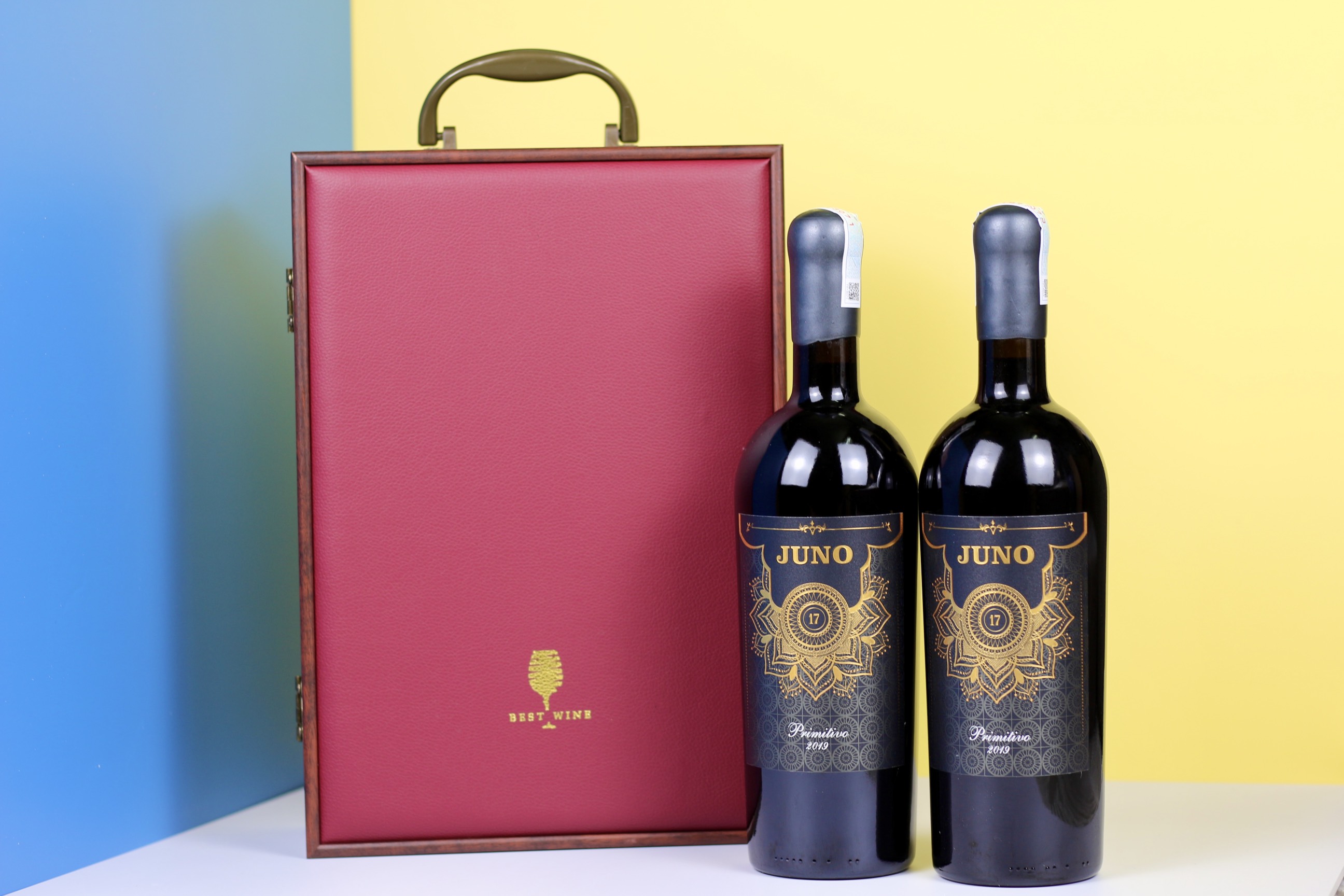 Vang đỏ nhập khẩu Ý Juno 17 Primitivo