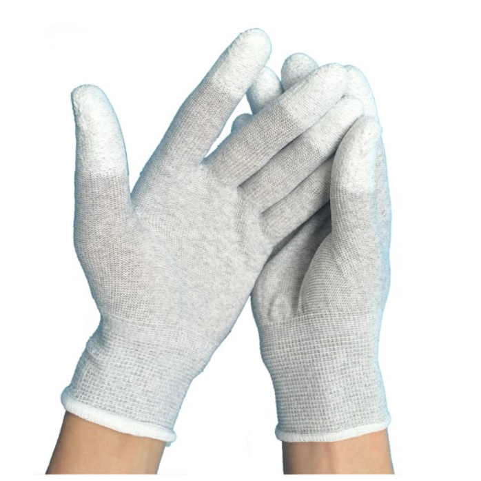 1 pair gloves carbon protection work, gardening...