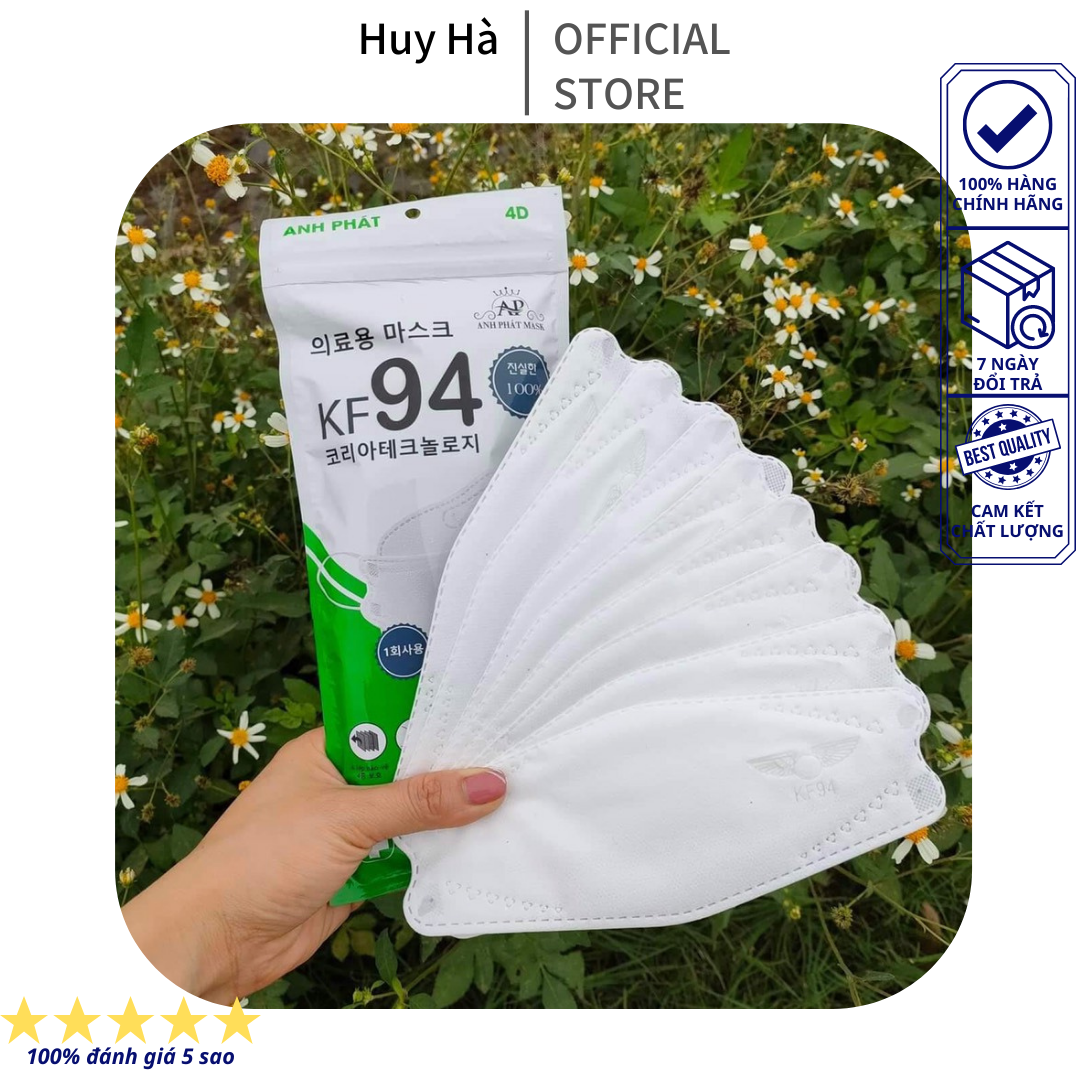 Thùng 300 cái khẩu trang KF94 Anh Phát