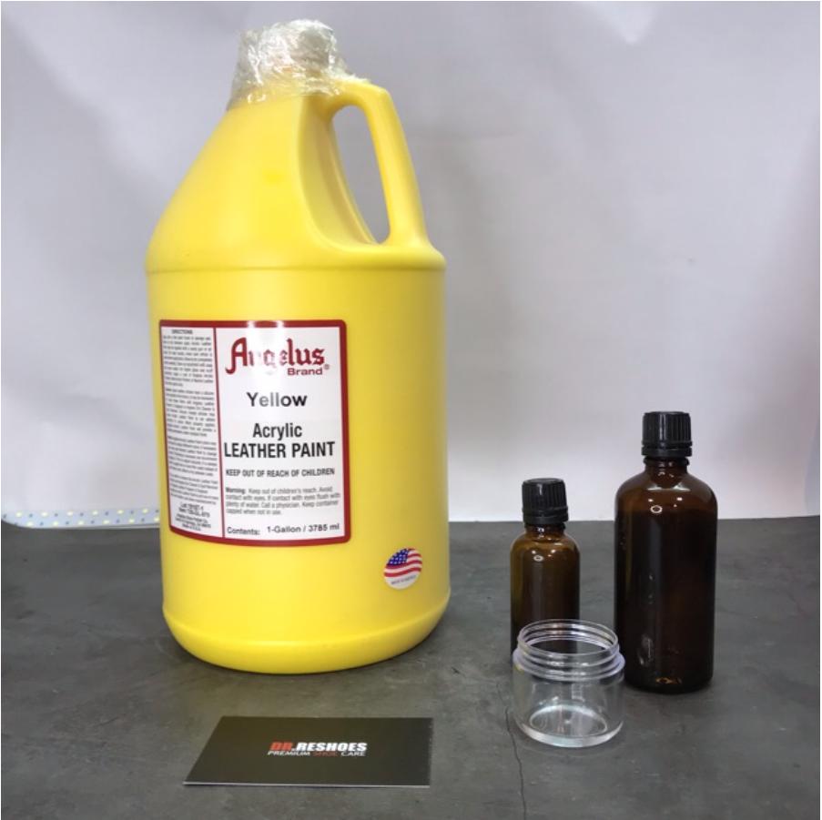 Màu vẽ Angelus Leather Paint combo 12 màu (Đen, Trắng, Đỏ, Vàng, Xanh lá, Tím, Xanh dương, Cam, Hồng, Xanh Navy, Xanh rằn ri, Xanh nhạt)