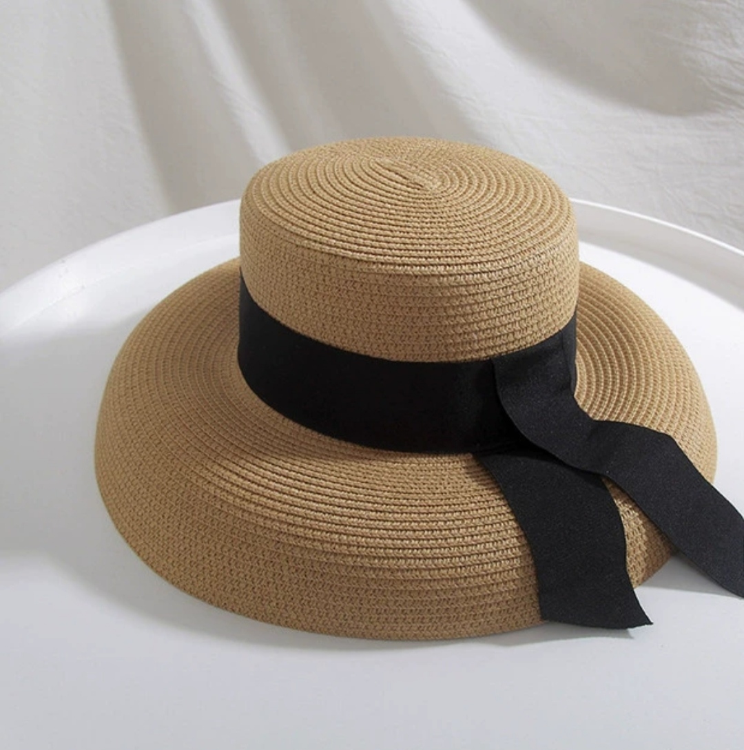 Mũ Cói Lồng Đèn Vintage TẶNG Kẹp Tóc Hoa Đại