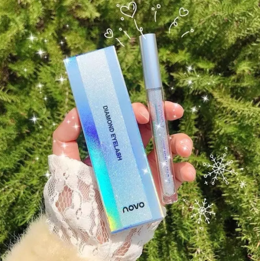 Mascara chải mi kim tuyến Novo