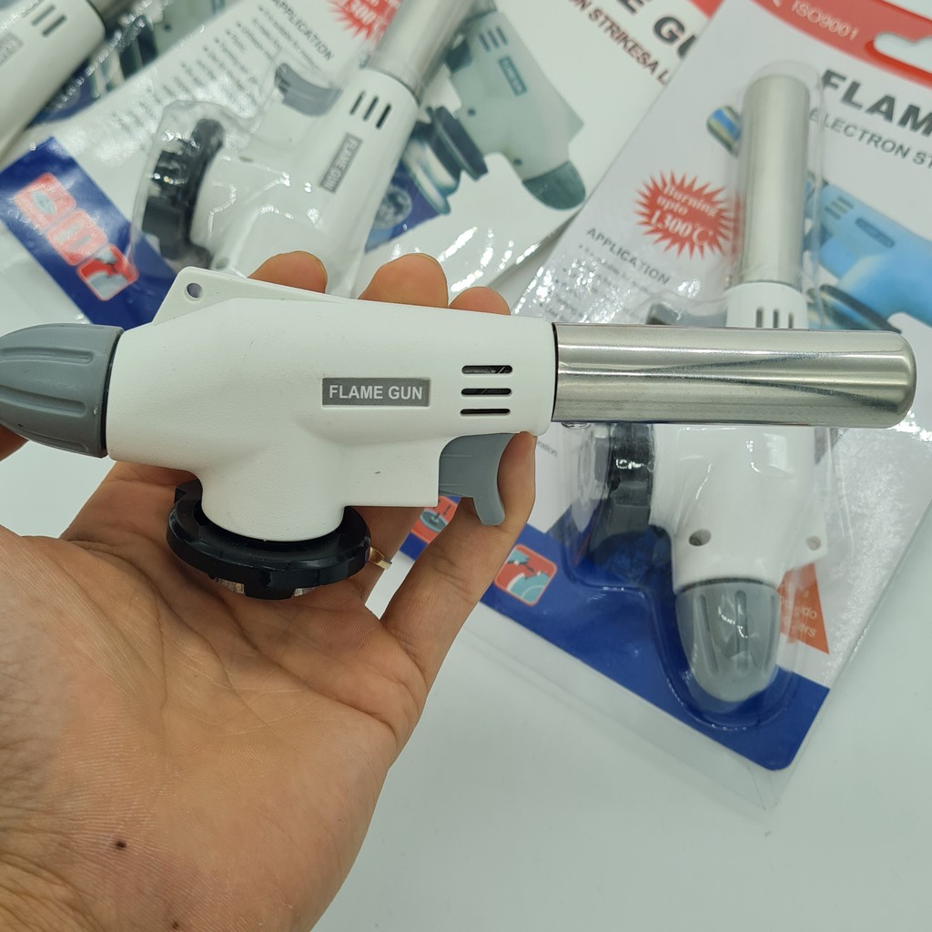 Khò ga mini flame g.u.n khò gas nhập khẩu- súng khò ga trắng 920 dụng cụ khò bếp ga mini