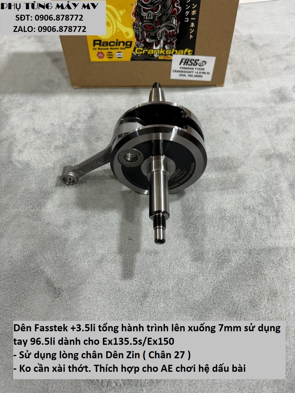 Dên fasstek cộng 3.5li dành cho xe ex135.5s/ex150