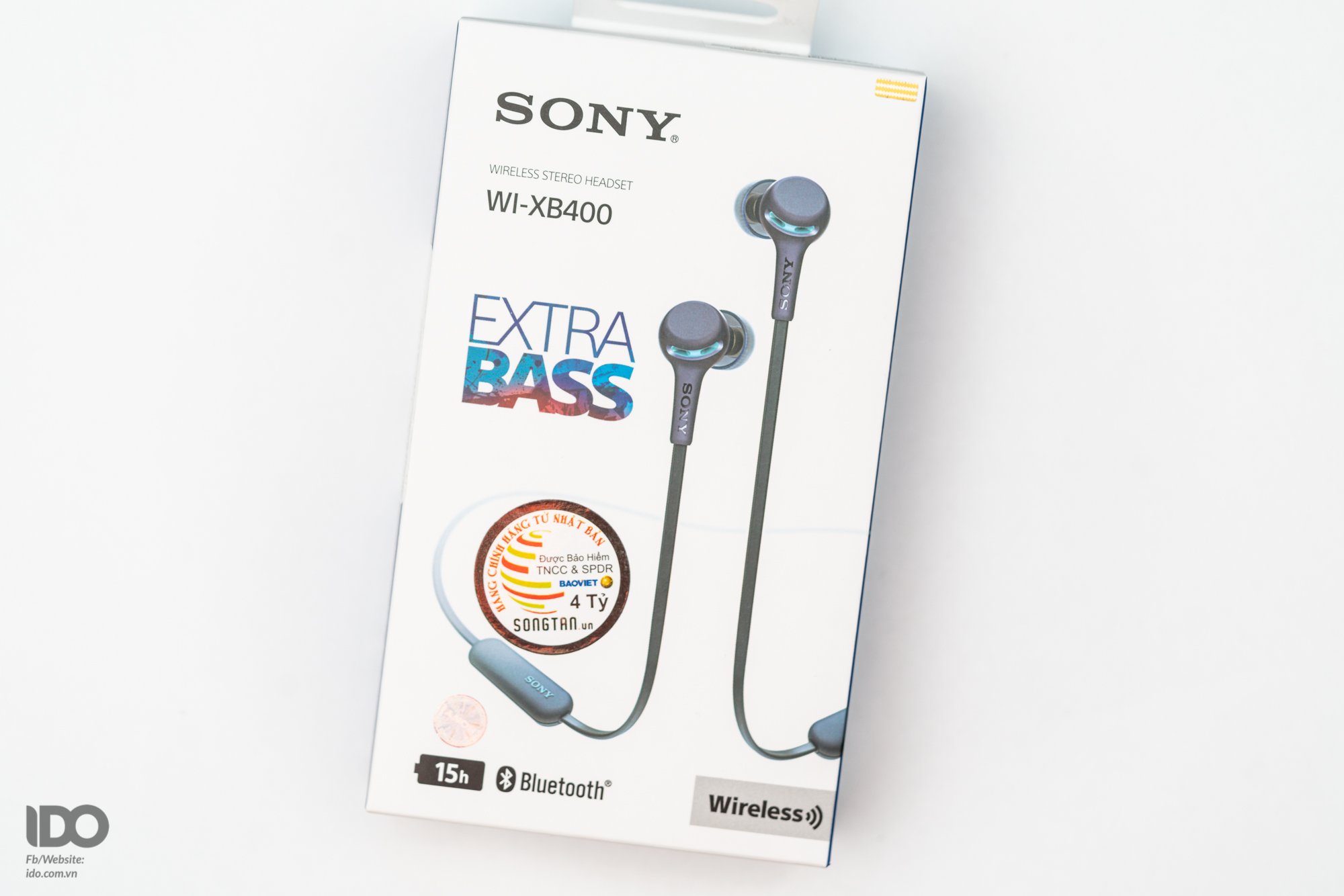 Tai nghe EP Bluetooth Sony WI-XB400