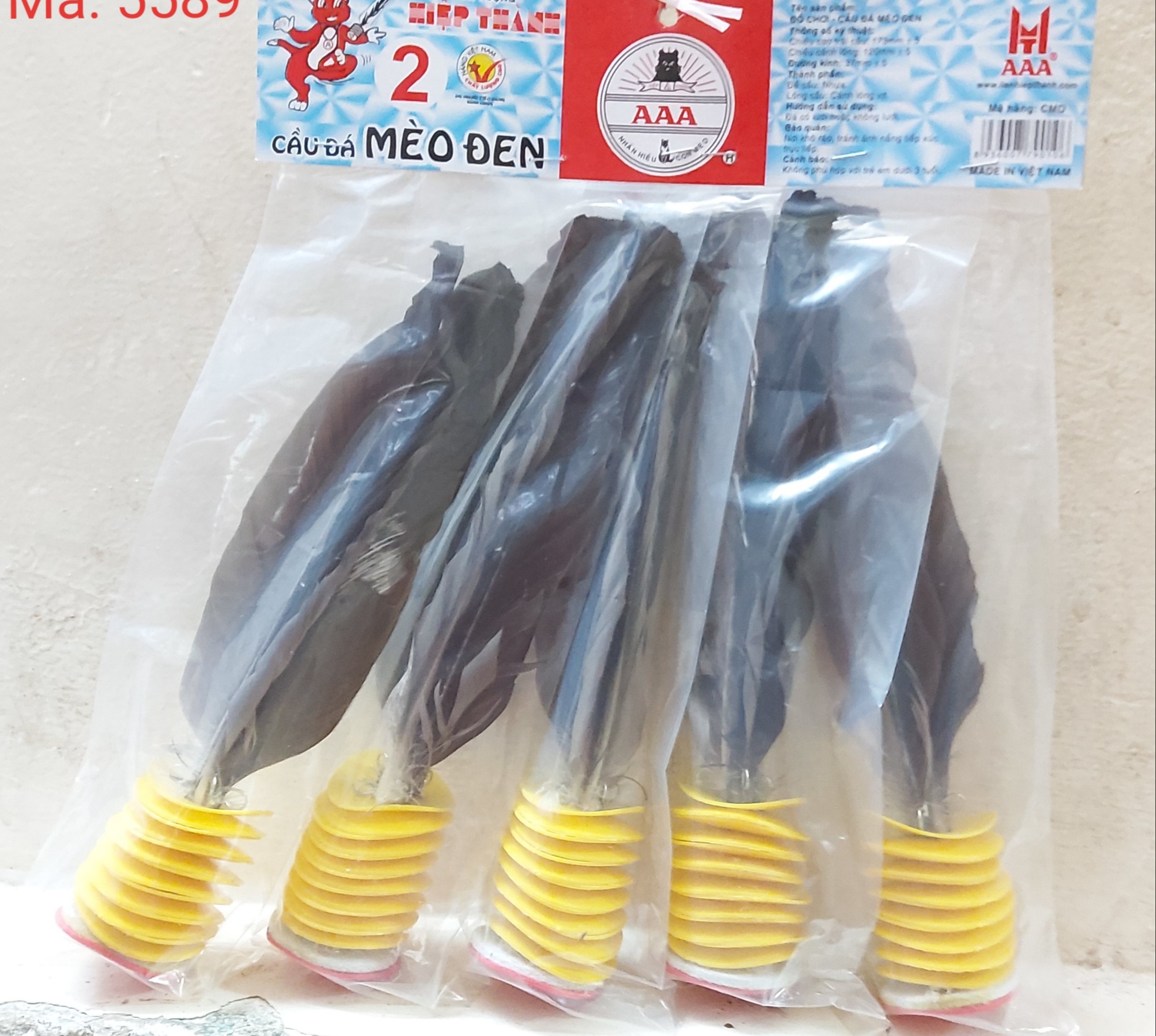 CẦU ĐÁ MÈO ĐEN SỐ 2 ( SET 5 CÁI)