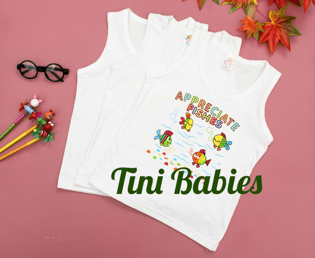 Combo 2 Áo Thun 3 Lỗ Thoáng Mát Cho Bé