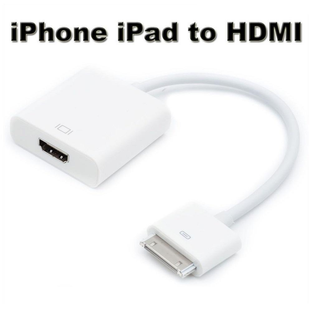 Cáp HDMI cho iPhone 4 và iPad 2 (Trắng)