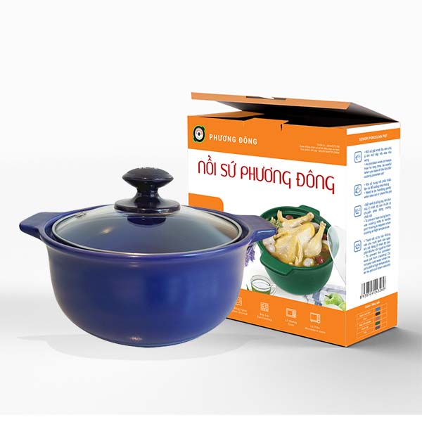 Nồi sứ màu - sâu Phương Đông PDMS - 2.5L