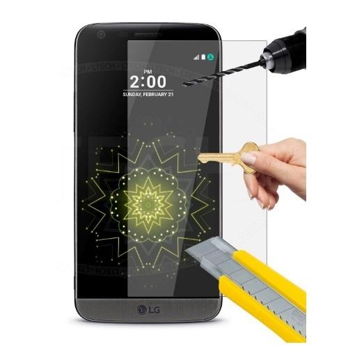 Kính cường lực trong suốt LG G5 (Kèm miếng lau)