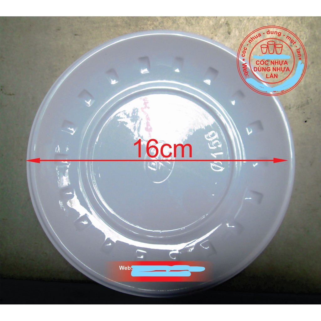 Combo 50 Chiếc Đĩa Dùng 1 Lần Các Cỡ