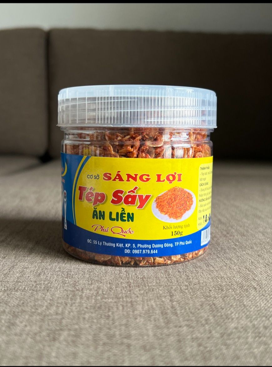 Tép Sấy Ăn Liền SÁNG LỢI 150g