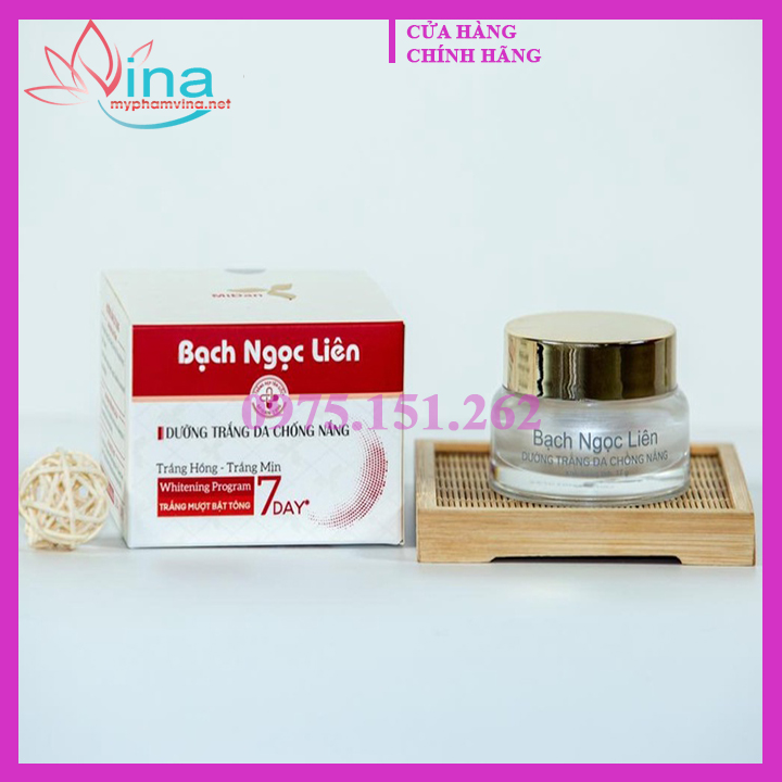 Kem bạch ngọc liên dưỡng trắng da chống nắng 17gr