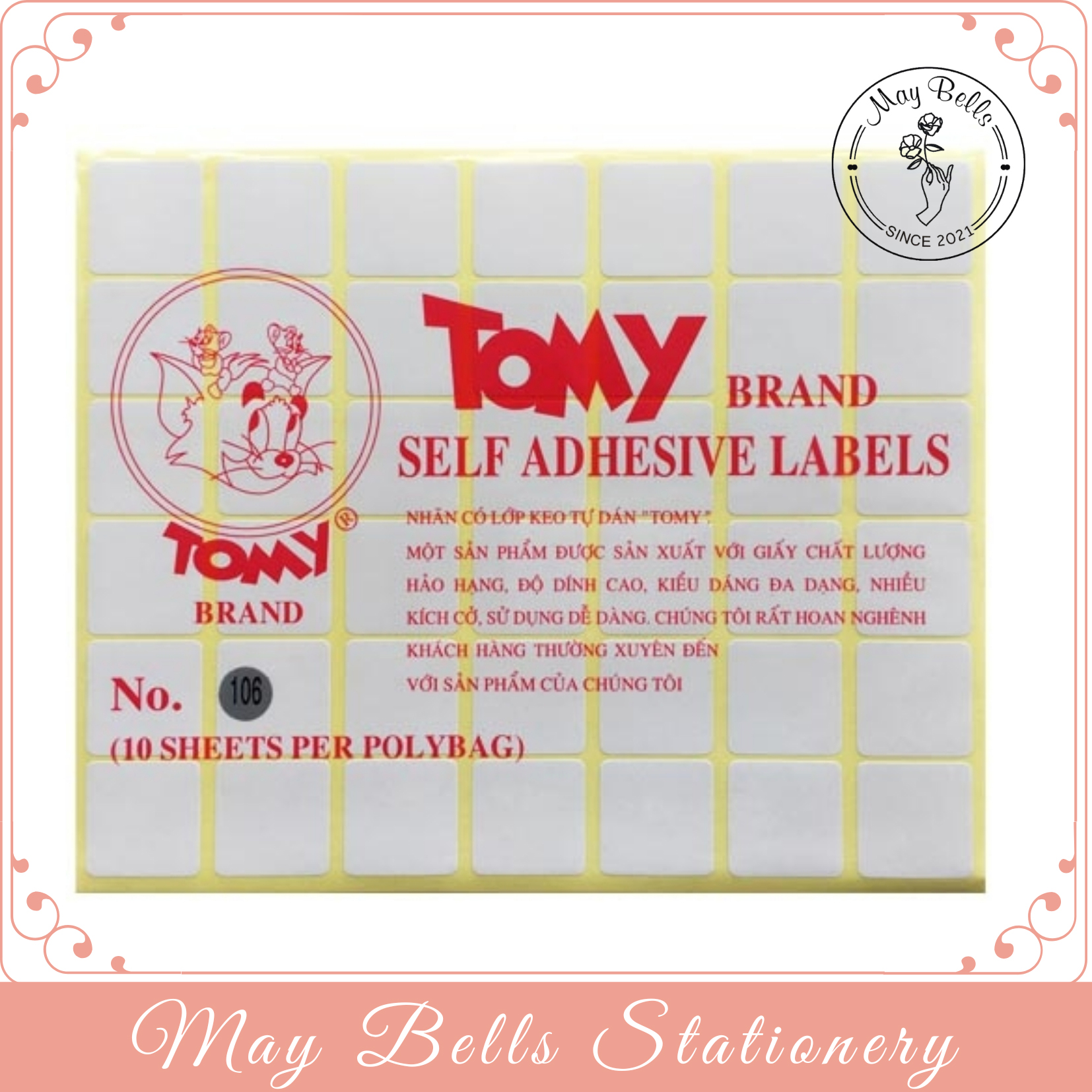 Tomy A5 Decal Paper (Code 99-108) Decal Sticker for Printing Product Labels