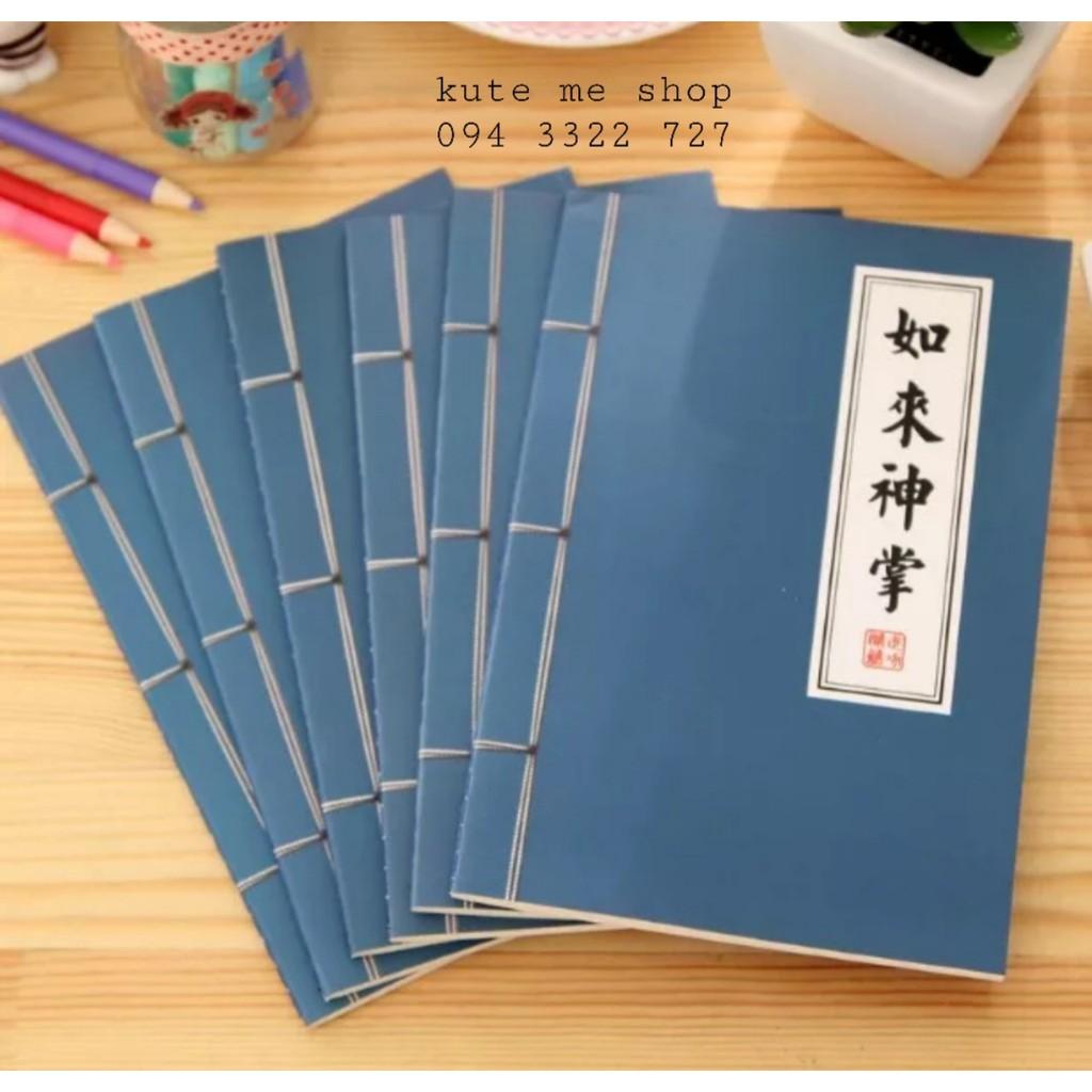 Sổ tay  bí kíp võ công  - 1 set 2 cuốn