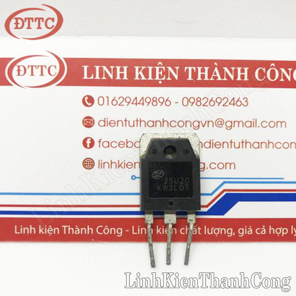 Diode 25u20 25a 200v tháo máy