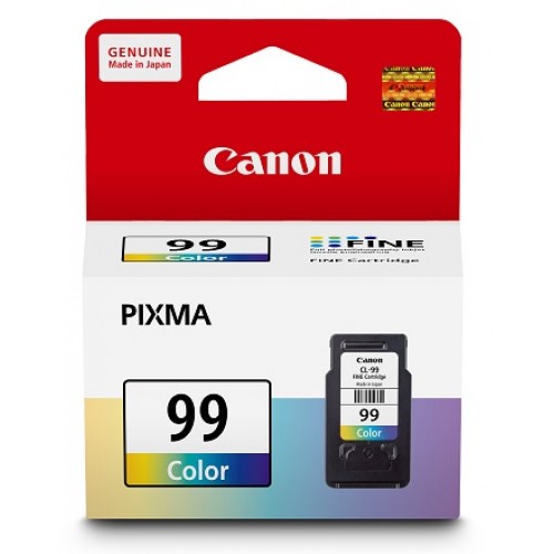 Mực In Canon Cartridge CL-99 ( Gồm: Xanh, Đỏ, Vàng) dùng cho máy in Canon E560 / E560R - Hàng Canon Việt Nam ( Lê Bảo Minh)