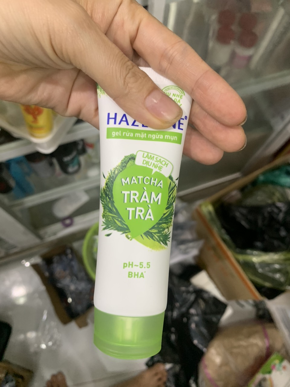 Sữa Rửa Mặt Hazeline matcha 50gr