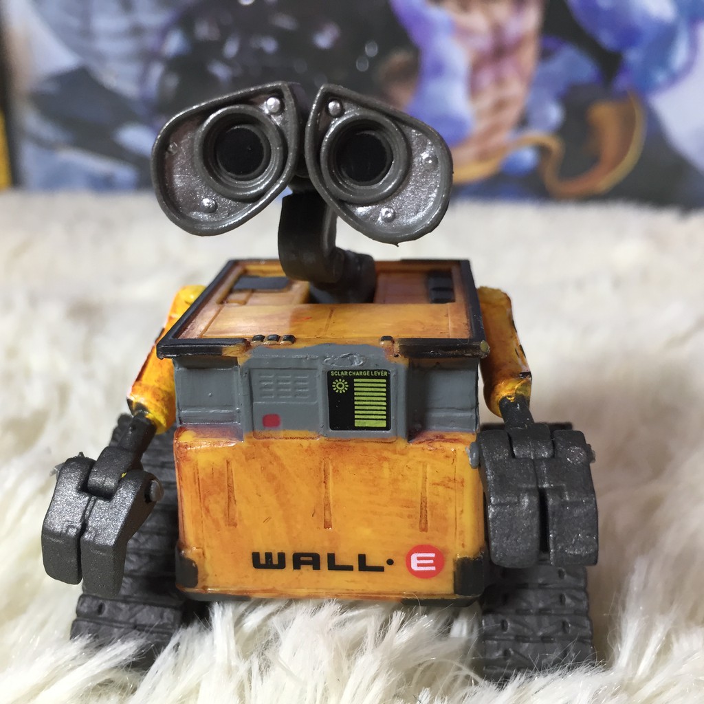 Mô hình nhân vật Wall-E, EVE phim Robot biết yêu cao 7cm