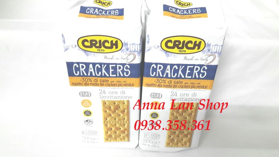 Bánh lạt Crich - Ý (500g)