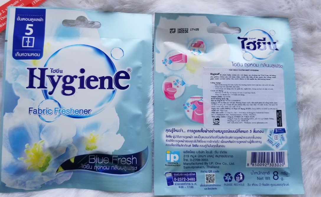 Túi Thơm Hygiene Thái Lan