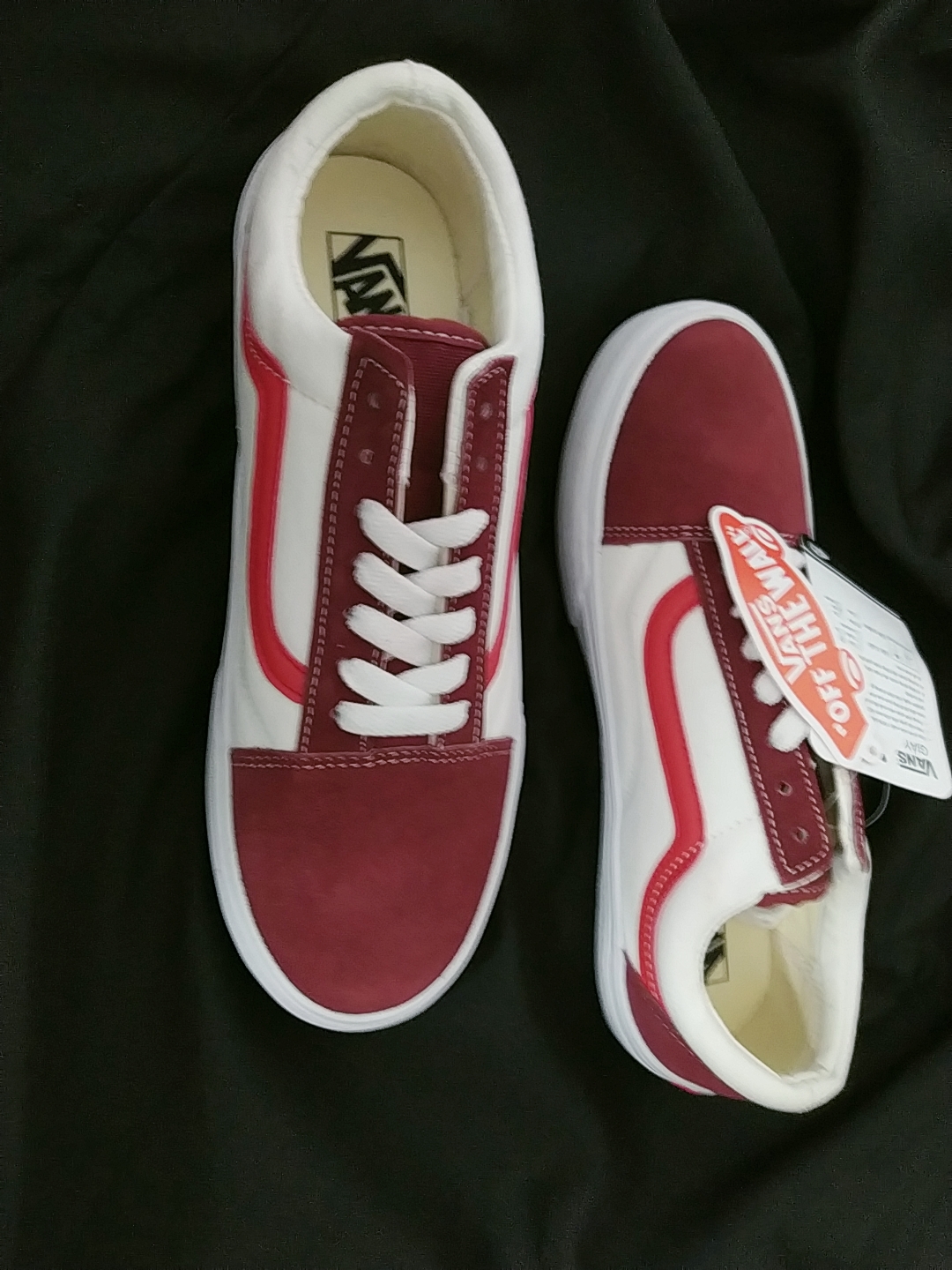 GIÀY VANS STYLE 36 RETRO SPORT TRẮNG ĐỎ [Ảnh Thật - Full Box]