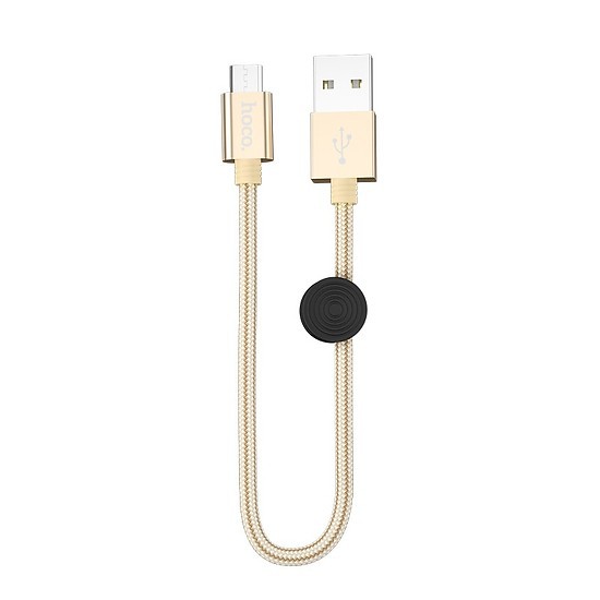 [HCM]Cáp Sạc MICRO USB Hoco X35 Dài 25CM Dây Dù Cho Android - BH 12 Tháng 1 đổi 1 (MÀU SẮC NGẪU NHIÊN) - Hoàng Yến Computer
