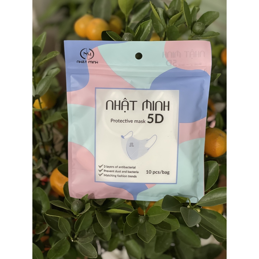 THÙNG 200 CHIẾC KHẨU TRANG 5D MASK KHÁNG KHUẨN