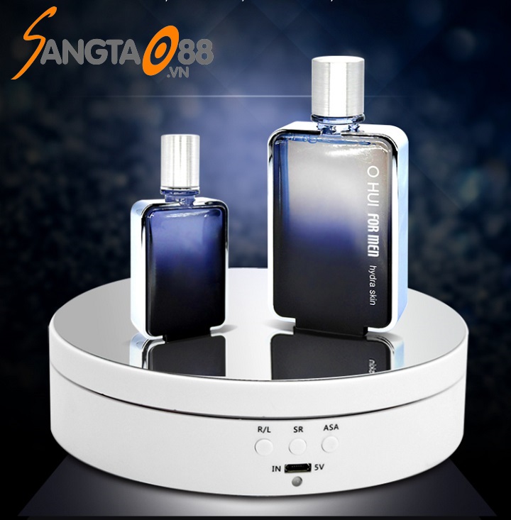Đế xoay trưng bày sản phẩm 3kg cắm USB
