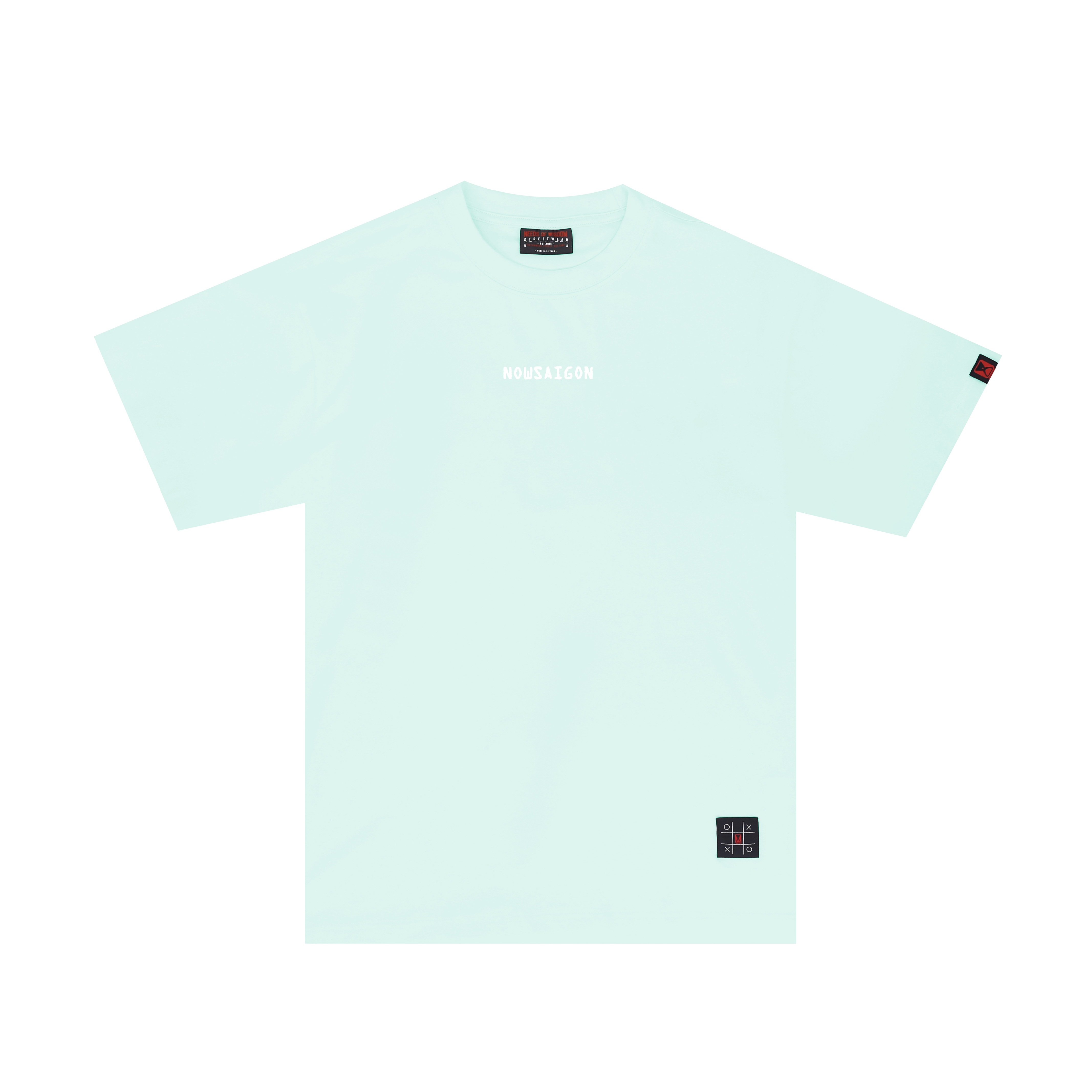 Áo Thun NEEDS OF WISDOM Mini Embroidered Nowsaigon Tee
