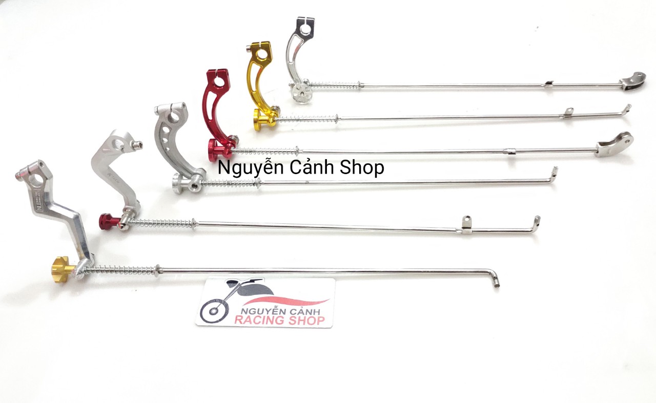 bộ 2 đũa thắng inox càng thắng kiểu gắn xe wave dream,càng thắng nui,takegawa,ktech