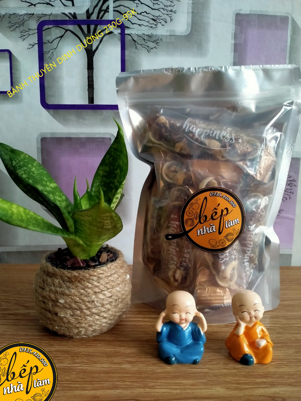THANH LỨT HẠT DINH DƯỠNG CHÀ BÔNG 250G