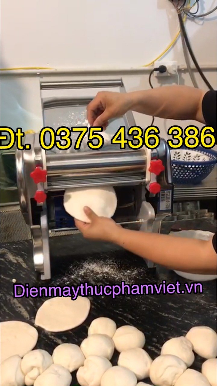 Máy cán bột làm bánh bao bằng điện fkm220/fkm220/fkm240