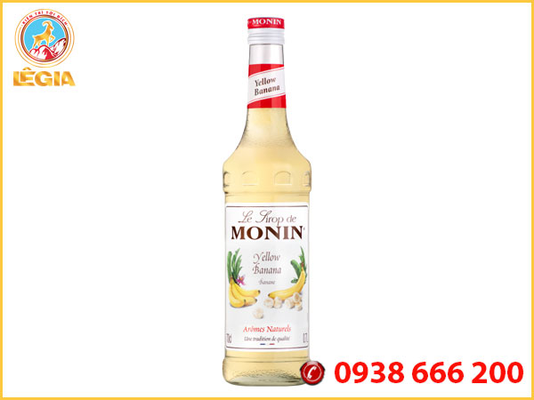 [HCM]SIRO MONIN CHUỐI 700ML - MONIN BANANA SYRUP
