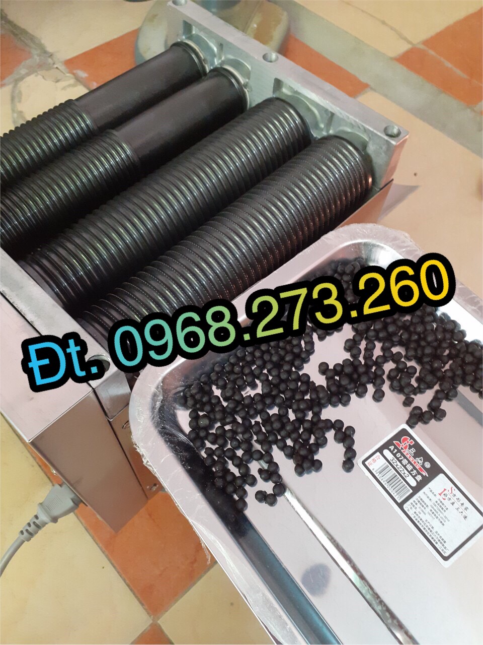 Bộ khuôn máy vo viên hoàn dz20 6-8-10-12mm