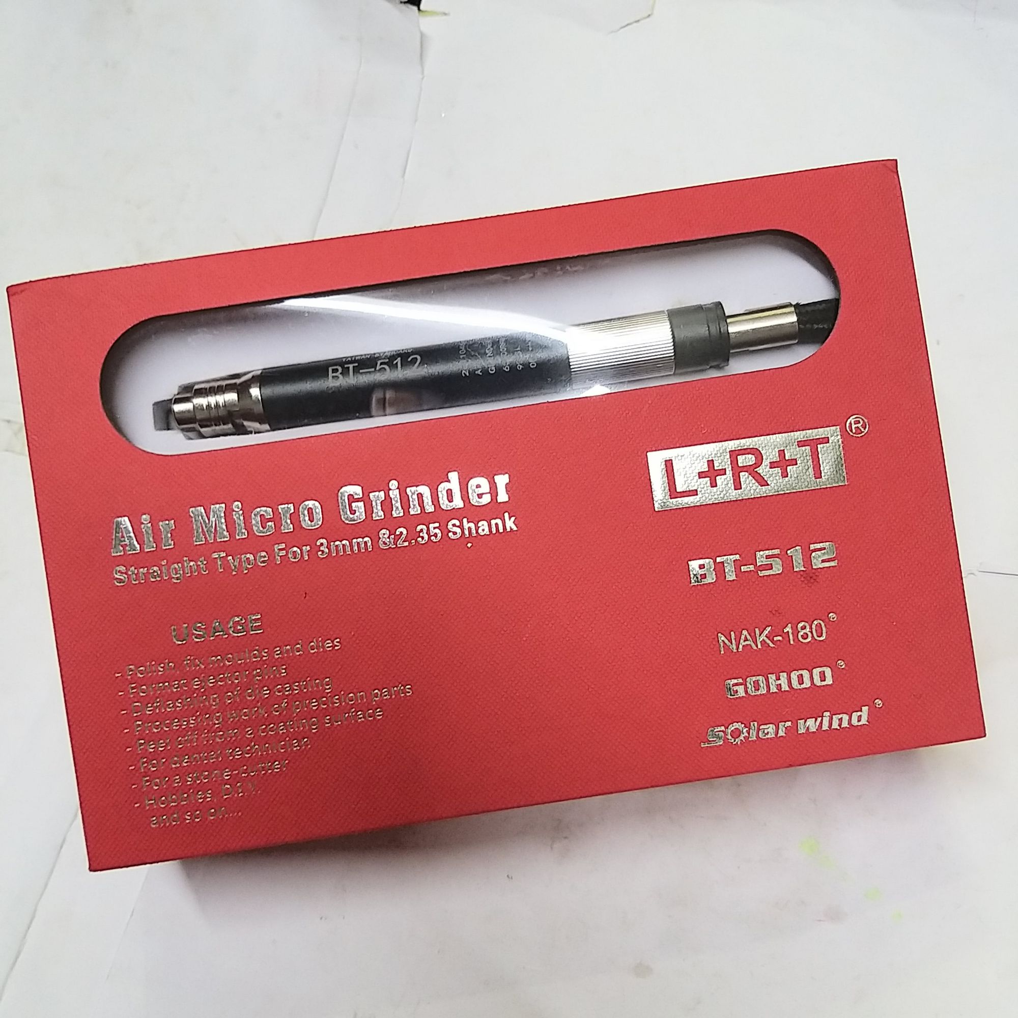 [HCM]Máy Mài Hơi L+R+T (Đen)
