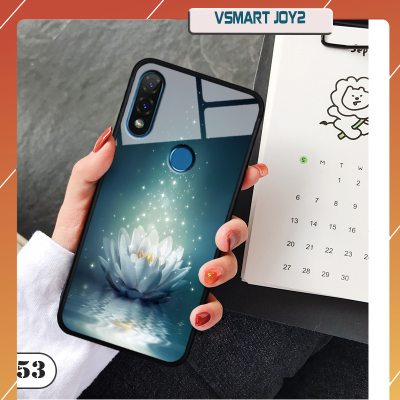 Ốp lưng kính VSMART JOY 2+ in 3D