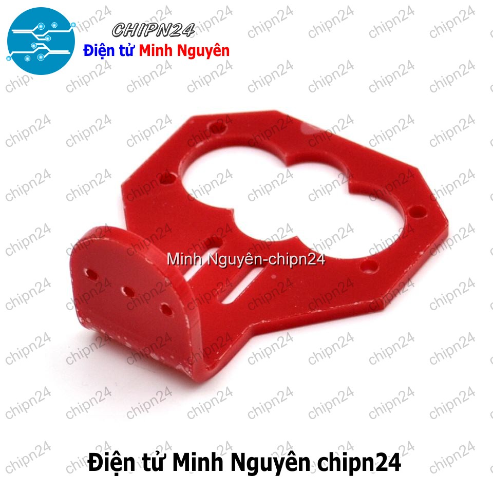 [1 cái] (B40) Gá cảm biến siêu âm HC-SR04 SRF05 màu Đỏ - HH003676