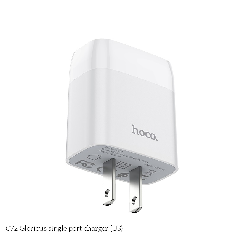 Cốc sạc Hoco C72 2.1A
