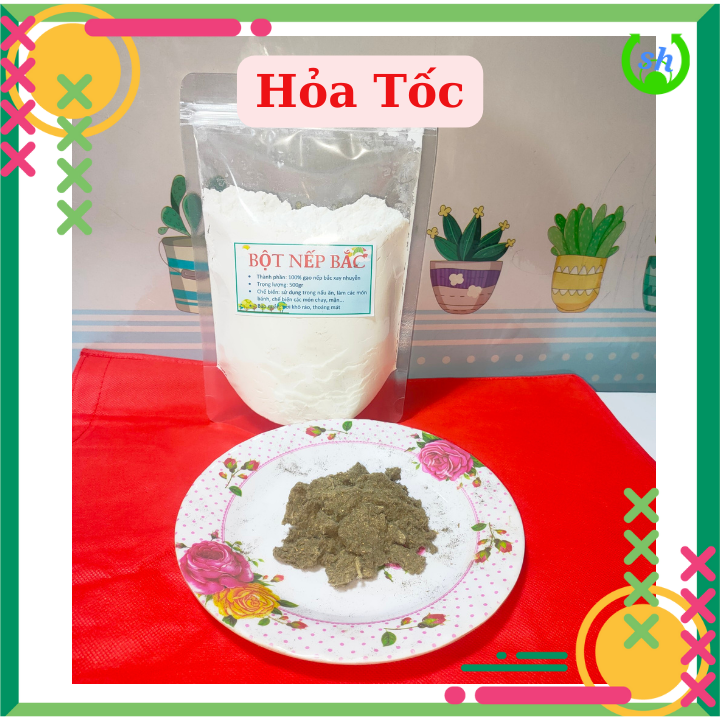 [HCM]Bột nếp bắc - 500gr - bột lá khúc khô
