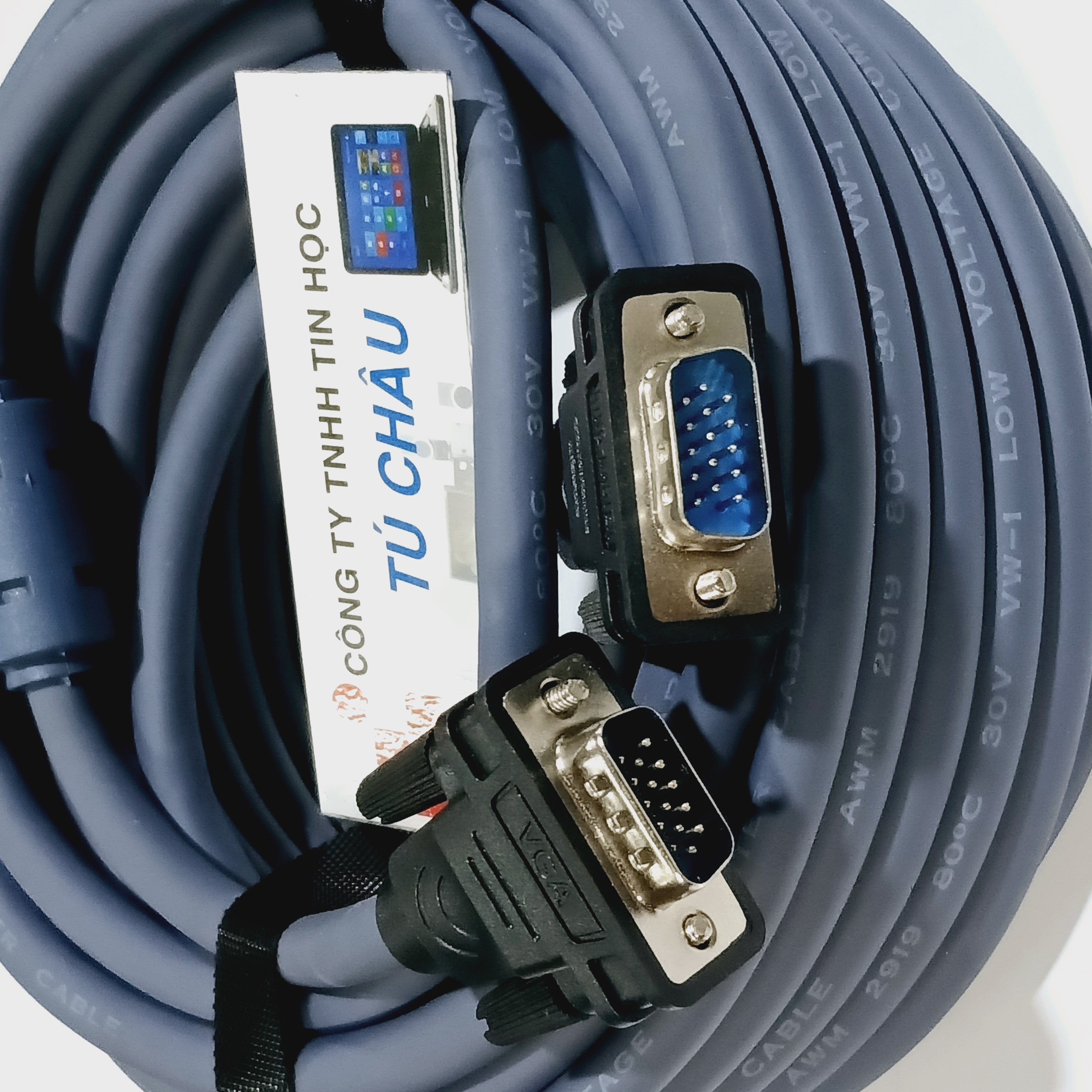 Cáp VGA dài 1.5m / 3m / 5m / 10m (Hiệu King Master chính hãng)