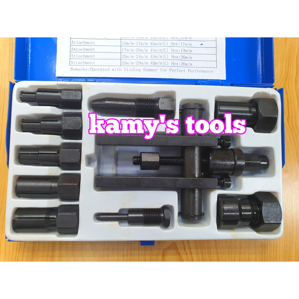 Bộ cảo bạc đạn chữ h từ 8mm-25mm