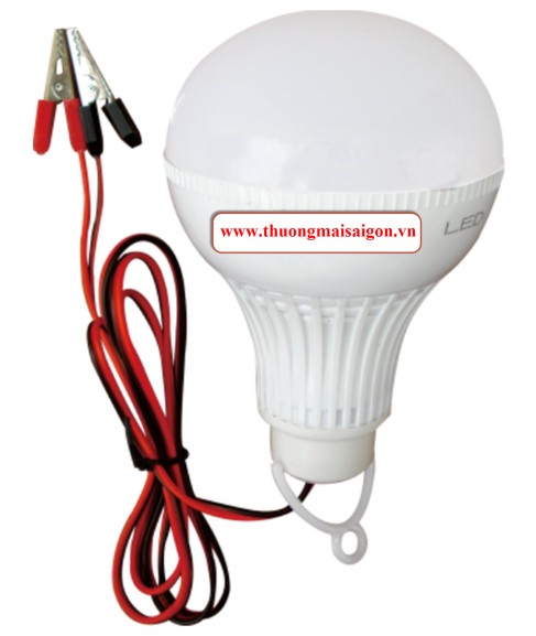 [HCM]Đèn led kẹp bình ắc quy 12V 18W