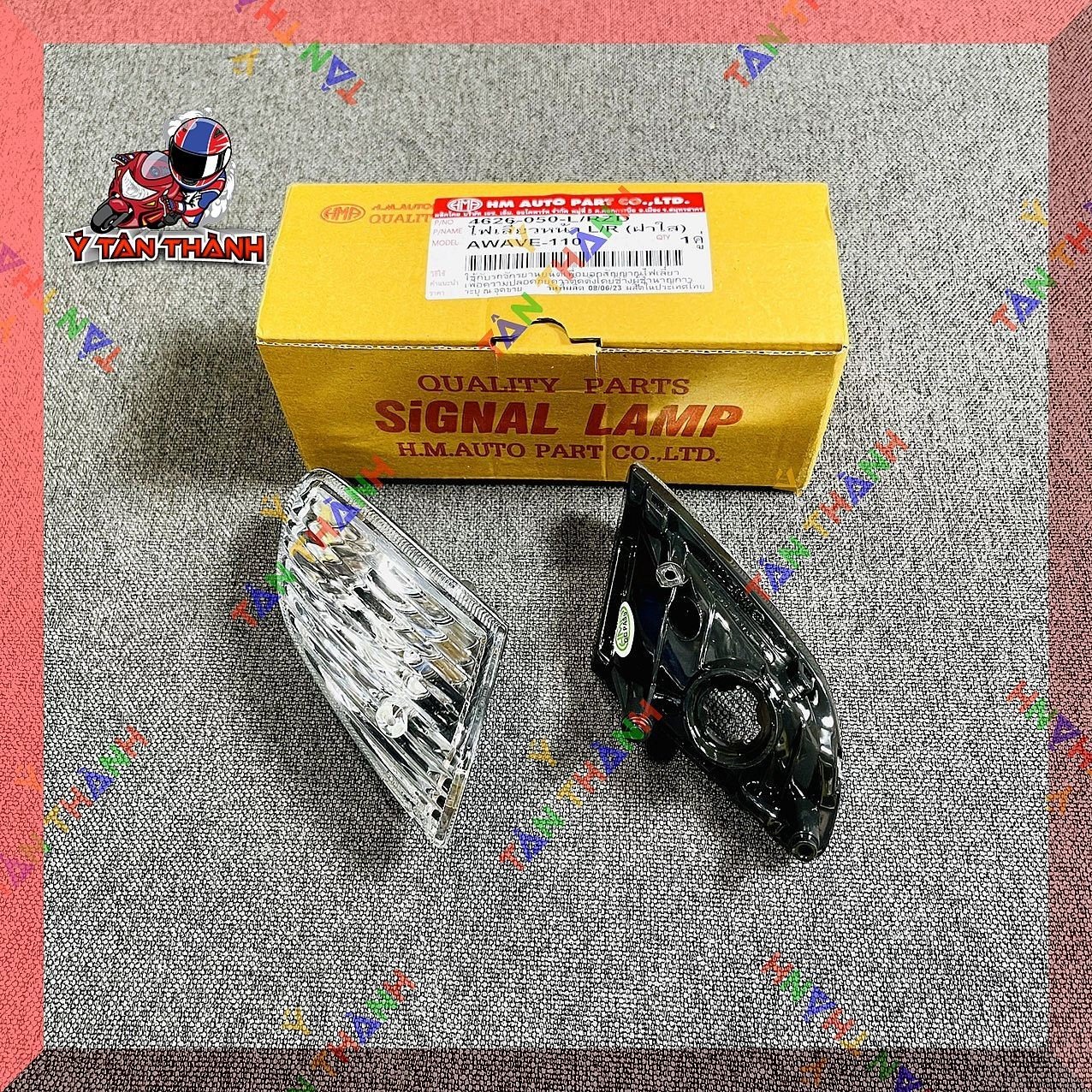 Đèn pha xi nhan wave thái 110 HMA TRẮNG MS01