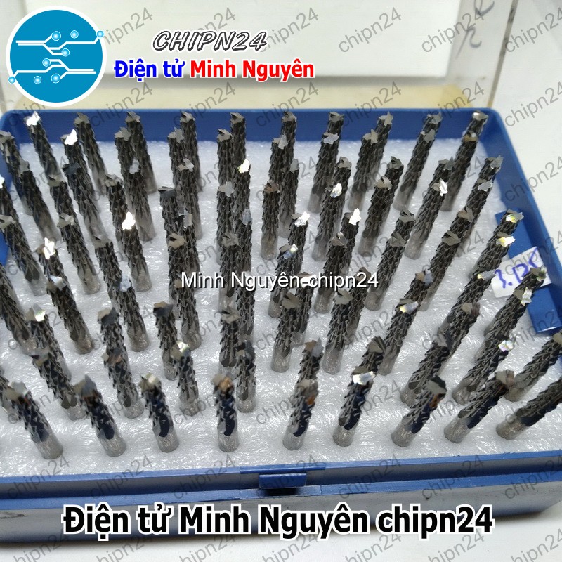[1 cây] Mũi phay mạch in CNC 3.175mm (Mạch điện tử, PCB) - HH005458