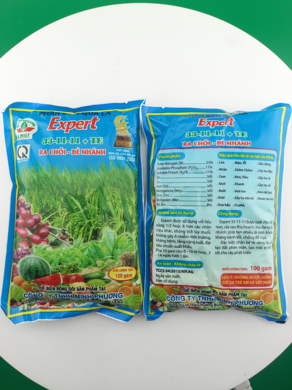 (50gam) Phân bón lá 33-11-11: siêu bung đọt, kích mập đọt, đâm chồi mạnh, bung chồi