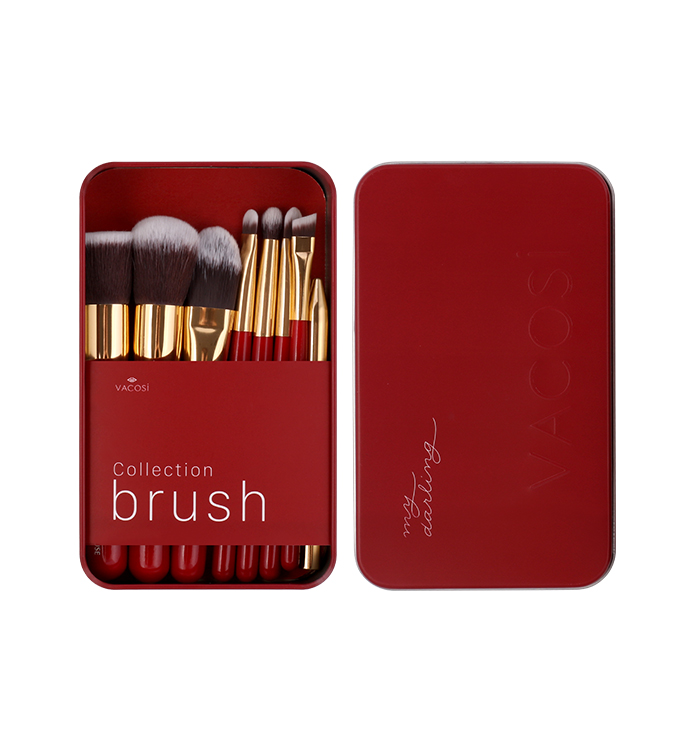 Hộp cọ Vacosi My Darling Travel Brush Set 8 cây