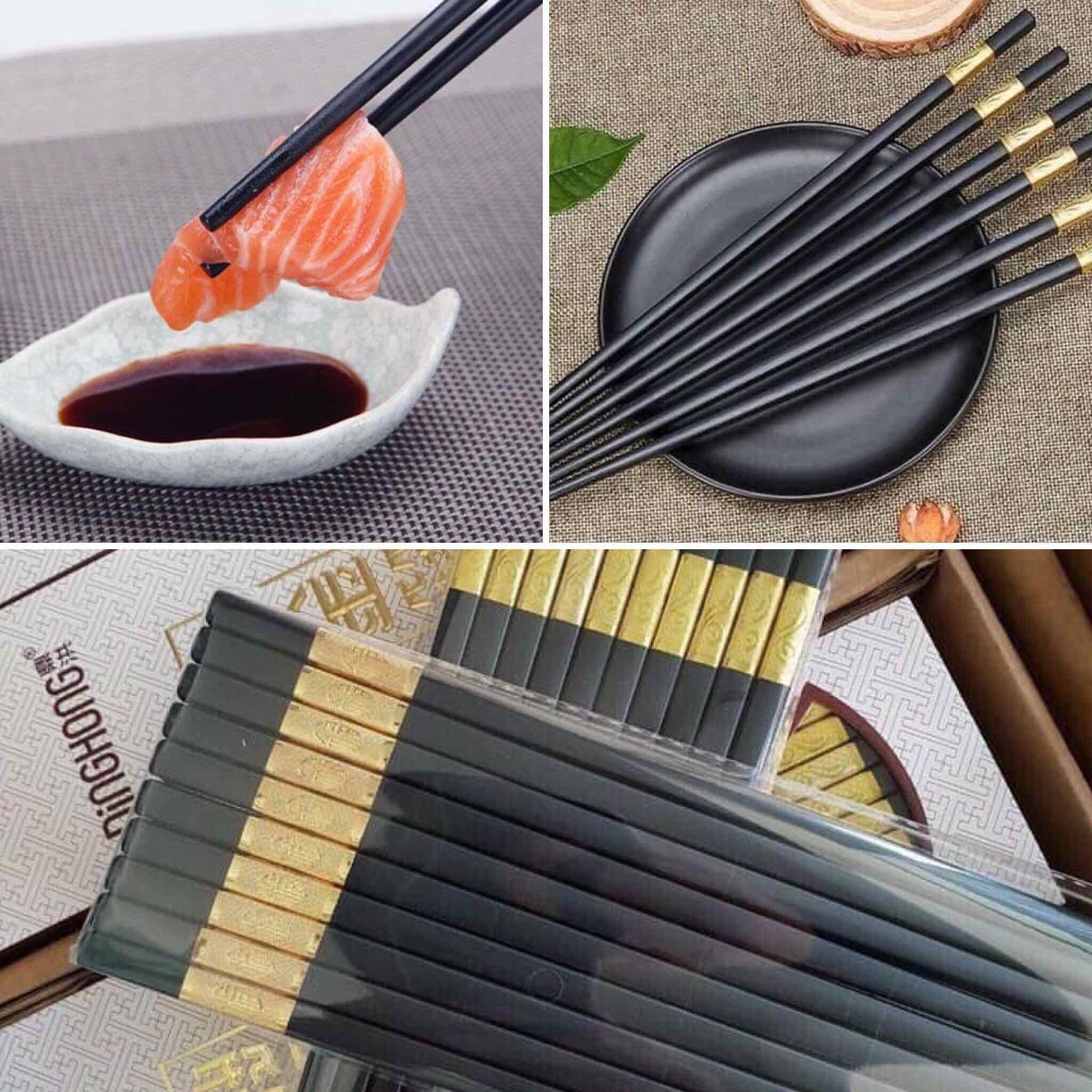 Bộ 10 đôi đũa ăn Nhật bản chống mốc
