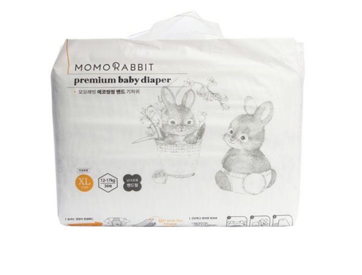 Bỉm Dán  Momo Rabbit Nội Địa Hàn Đủ Size
