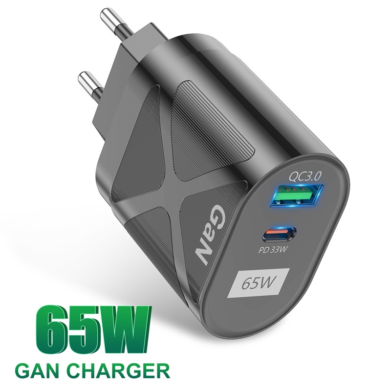 Củ Sạc Nhanh 33W GaN GaN Nitride PD 33W+QC3.0